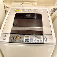 洗濯機　日立ビートウオッシュ　BW-D8PV　2013年製　差し...