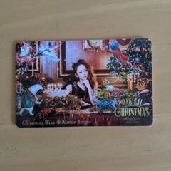 安室奈美恵クリスマスミュージックカード