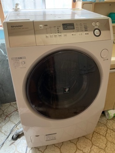 最終値下げ/SHARP ドラム型洗濯機・乾燥機/2015年製