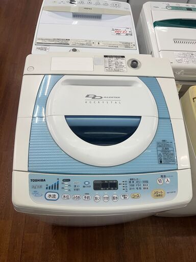 リサイクルショップどりーむ天保山店　No7732　洗濯機　東芝　TOSHIBA　2009年製　7.5ｋｇ　ＡＷ－T75DF