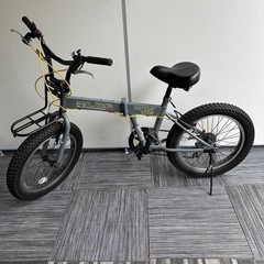 【ネット決済】▪️▪️WILDER.折畳自転車、極太タイヤ、綺麗...