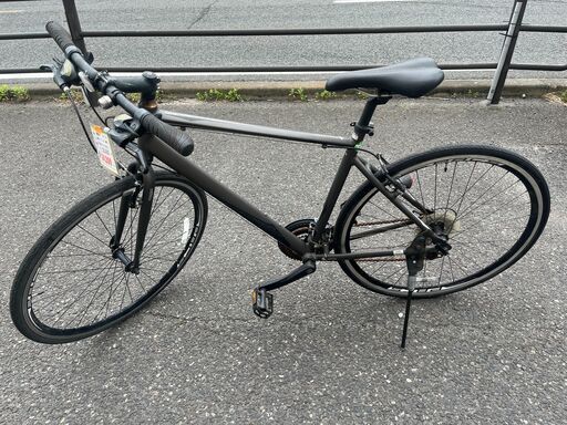 リサイクルショップどりーむ天保山店　No665　自転車　クロスバイク　24段ギア付き(3×8)　ライト付き　28インチ　16039T リサイクルショップどりーむ天保山店 No665 自転車 クロスバイク 24段