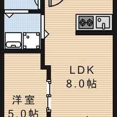 ⭐️no389⭐️1LDK😄✌️オートロック🔑設備良し🙆‍♀️⭕️