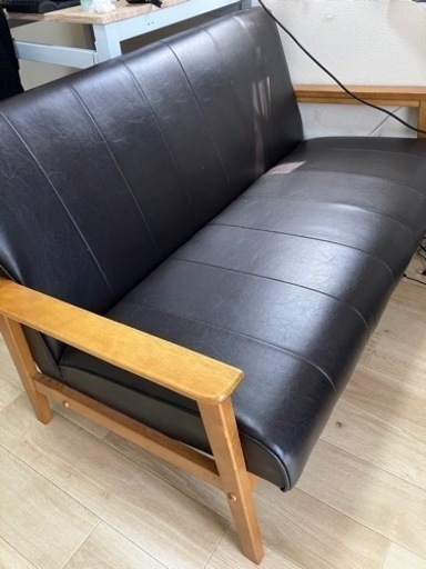 2人がけソファー　ほぼ未使用品