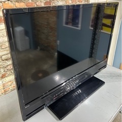 お引取り限定 美品 18年製 三菱 REAL 32V型液晶テレビ ブルーレイ