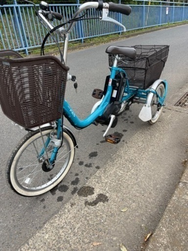 ヤマハ　パスワゴン　三輪電動自転車　使用頻度極少
