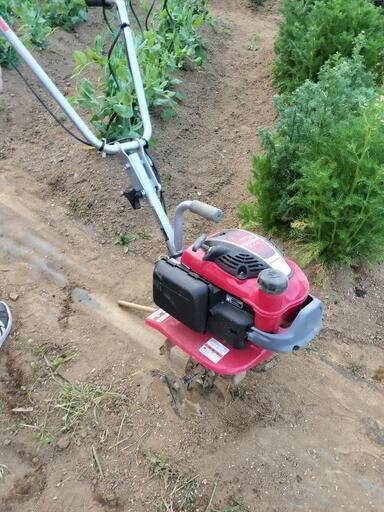 エンジン式 耕運機　家庭菜園用