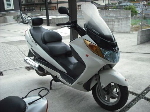 SUZUKI Sky Wave Fi 250 TipeS (CJ43A)  パール・ホワイト 不動車 SUZUKI Sky Wave Fi 250 TipeS (CJ43A) パール・ホワイト 不動車