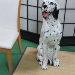 ダルメシアン　イタリア製　陶器約８８センチです。大型