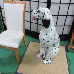 ダルメシアン　イタリア製　陶器約８８センチです。大型