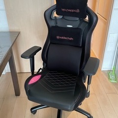 訳あり-noblechairs EPIC ゲーミングチェア オフ...