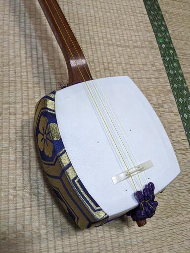 中棹の三味線 三味線 中棹（太さ 約2.8cm） 破れなし