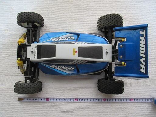 【取引中】タミヤ　1/10スケール　ネオスコーチャー　XBプロ　TT02B　4WD　プロポ付き完成セット　中古品