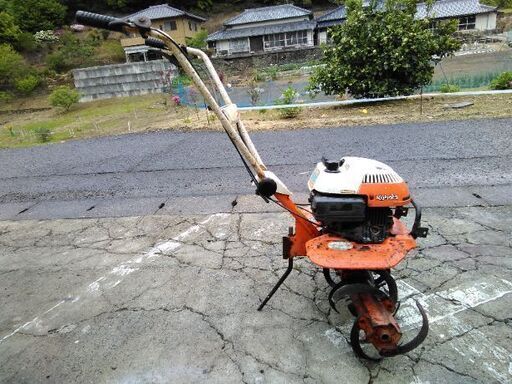 管理機 クボタ TMA 25 実働 ガソリンエンジン 2.4 馬力 家庭菜園などに