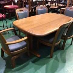 【愛品館八千代店】浜本工芸　ダイニング7点セット