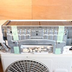 高年式 主に8畳用 ルームエアコン 日立 RAS-GT25K（W） 2020年製 室内