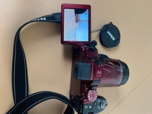 163 Nikon COOLPIX P520　レッド　ジャンク 163 Nikon COOLPIX P520 レッド ジャンク - メルカリ