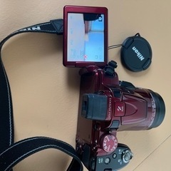 Nikon COOLPIX P520 RED 動作確認済み！