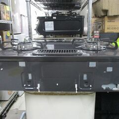 パロマ 都市ガス用 ガステーブル IC-N86KB-L 2017年製 プッシュ式 左強火 ガス台 Paroma ガスコンロ 札幌市 中央区