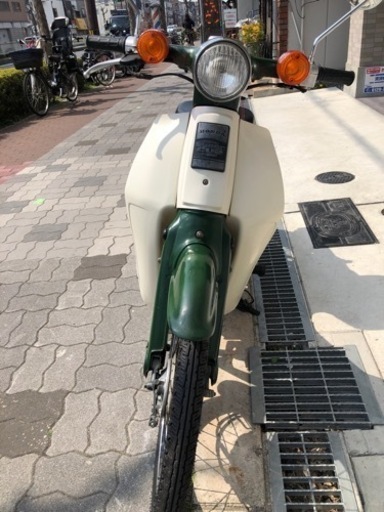 ホンダスーパーカブカスタム実動　動画有り