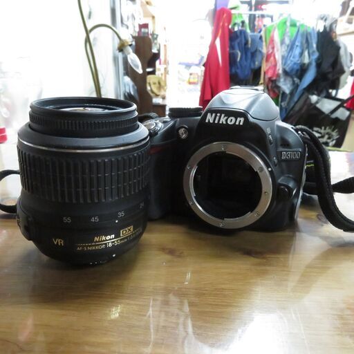 ニコン DXフォーマットデジタル一眼レフカメラ D3100 レンズ付き│江別市のリサイクルショップドロップ