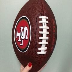 NFL 49ERSのボール差し上げます！