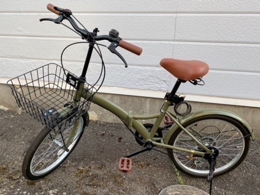 決まりました　折りたたみ自転車　20インチ　シマノ