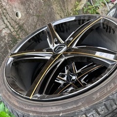 大迫力‼️ LUXALES製   20インチアルミホイール＆タイヤ×4本セット🛞