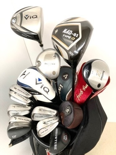 TOURSTAGE ViQ ゴルフバッグ ブリヂストン ゴルフ ゴルフクラブセットTOURSTAGE ViQ2 13本 9.5S