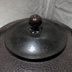 未使用　角谷莎村　鉄瓶