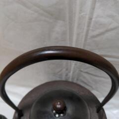 未使用　角谷莎村　鉄瓶