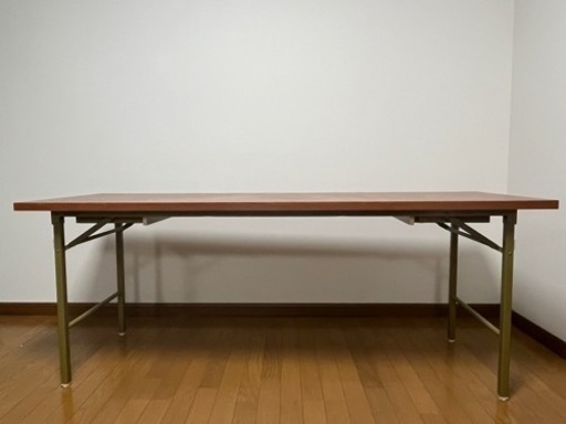 会議用テーブル1台　折り畳み　高さ２段階　1800×600