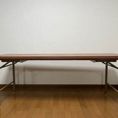 会議用テーブル1台　折り畳み　高さ２段階　1800×600