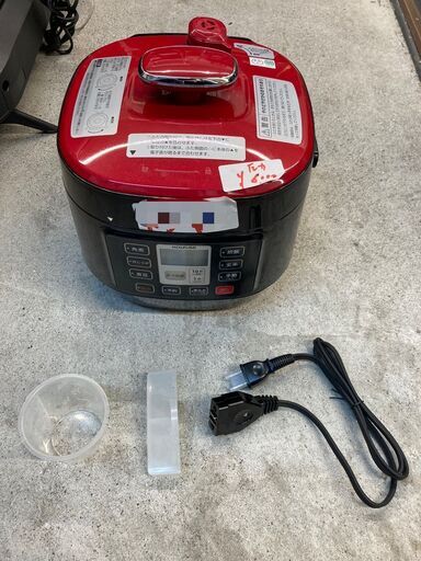 ☆未使用￥8,000！【会員価格￥6,000】【店長おすすめ！】KOIZUMI　電気圧力鍋　家電　2019年製　KSC-3501型　【BD124】