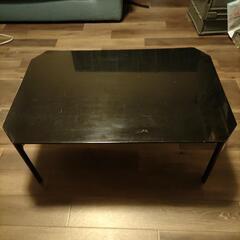 折りたたみローテーブル ニトリ ブラック VD7550-BK