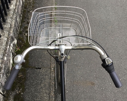 整備・良品＞シティサイクル・28インチ自転車・外装6段変速 LEDオート