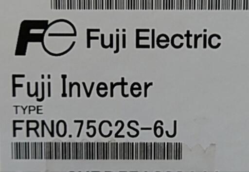 完売【新品未使用】富士電機 インバーター FRN0.75C2S-6J | alfasaac.com