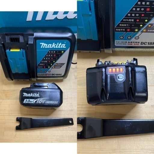 中古 マキタ GA404DSP1 18V ディスクグラインダ セット