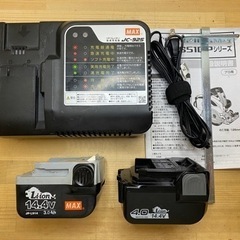 中古　マックス　MAX PJ-CS51DP 14.4V マルノコ　セット