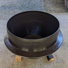 大羽釜 鉄製 内径53cm