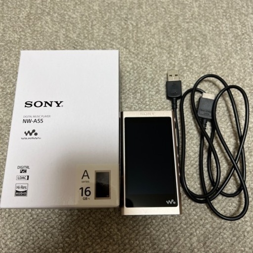 SONY ソニー　ウォークマンWALKMAN NW-A50シリーズ 16GB ペールゴールド