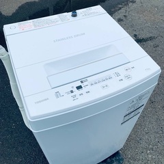 ♦️EJ2065番TOSHIBA東芝電気洗濯機 【2019年製】