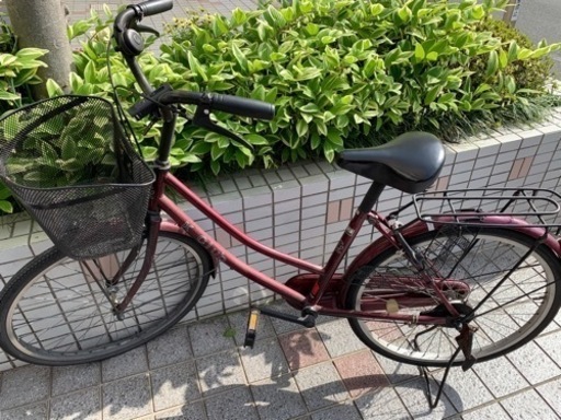 自転車　24インチ　ライト付き