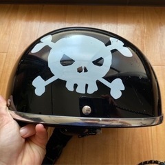 【ネット決済・配送可】OGK ヘルメット　黒