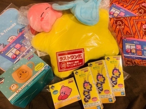 一番くじ　ラストワン賞　星のカービィ　プププなしんせいかつ