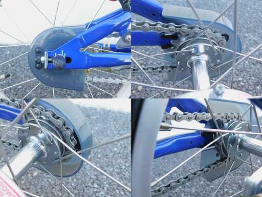 LOUIS GARNEAUルイガノ LGS-J16 16インチ アルミ BLUE LOUIS GARNEAU