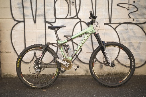 90´sビンテージKONA U´I フルサスMTB FOX マルゾッキ STX