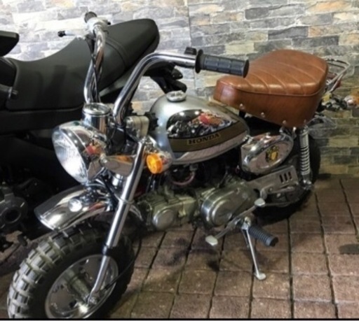 HONDA モンキー　遠心三速　ノークラ　リミテッド　銀色　50cc 福岡市南区