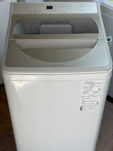 送料・設置込み　洗濯機　8kg Panasonic 2021年
