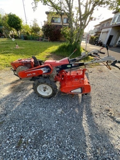 中古☆クボタ耕運機KRA75